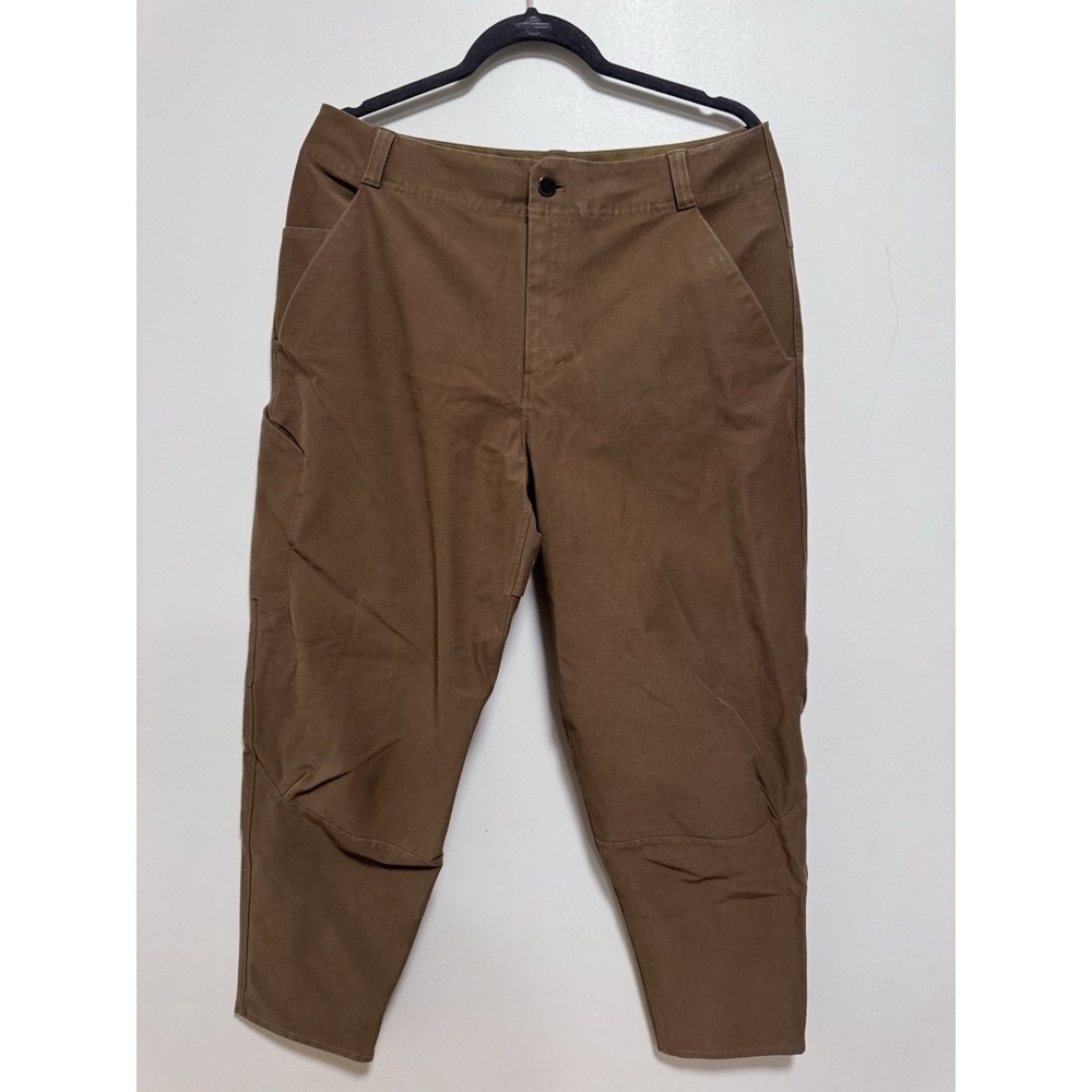 Lululemon Mens Utilitech Carpenter Pants Sz 33 Relaxed Stretch Canvas Tapered